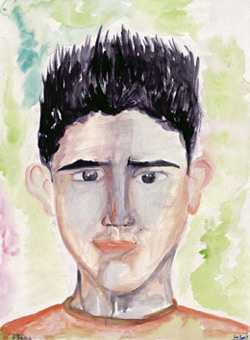 Osama Nassar Self Portrait