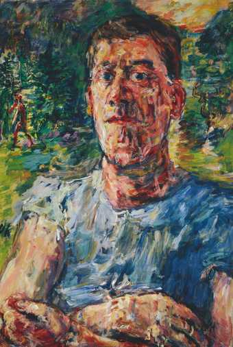Oskar Kokoschka, Self-Portrait of a Degenerate Artist, 1937, oil paint on canvas, 110 x 85 cm