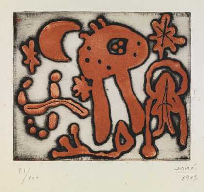 Miro, Composition 1947