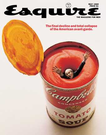 Esquire Warhol Cover