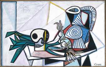 Pablo Picasso Still Life with Skull, Leeks and Pitcher 14 March 1945