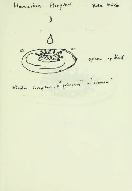 Page from Donald Rodney's sketchbook number 41, 1995 - © Estate of Donald Rodney