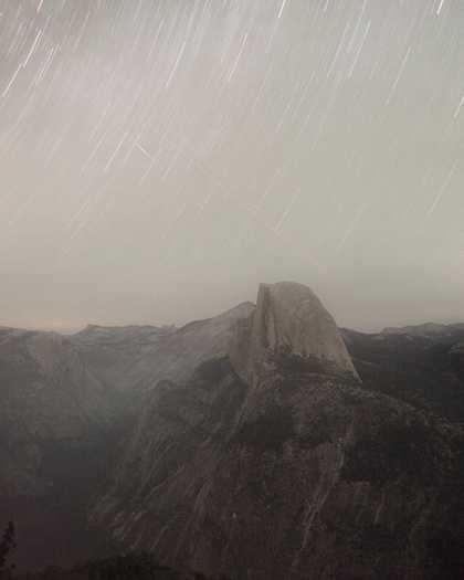 Trevor Paglen KEYHOLE IMPROVED CRYSTAL from Glacier Point (Optical Reconnaissance Satellite: USA 186) 2008