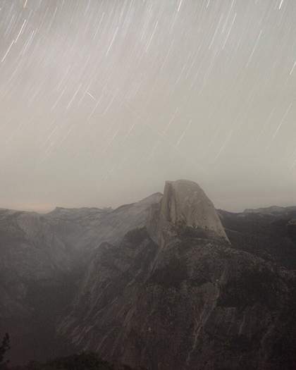 Trevor Paglen KEYHOLE IMPROVED CRYSTAL from Glacier Point (Optical Reconnaissance Satellite: USA 186) 2008