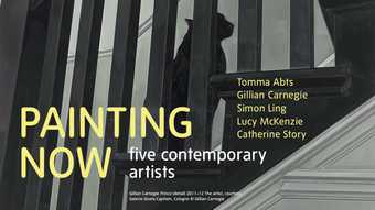 Banner for the Painting Now exhibition at Tate Britain 12 November 2013 – 9 February 2014