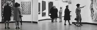 Installation view of 54–64 Painting and Sculpture of a Decade, Tate Gallery, London, 1964, Photo © Tate