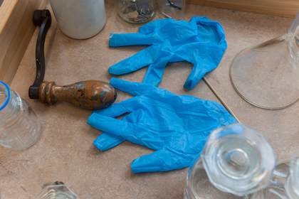 Behind the scenes at the conservation studio