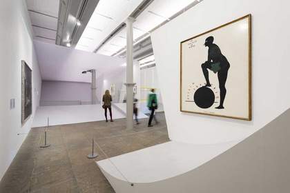 Claude Parent La colline de l’art  2014 Installation