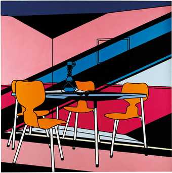 Patrick Caulfield Café Interior: Afternoon 1973