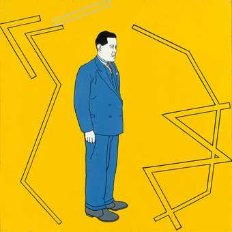 Patrick Caulfield Portrait of Juan Gris 1963