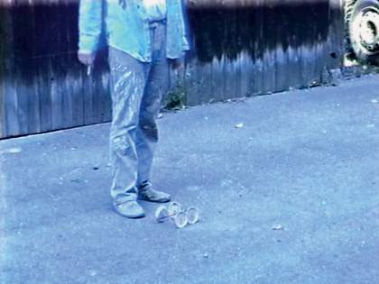 Patrick Frey Documentary on the making of Peter Fischli and David Weiss’s The Way Things Go 1987 still one