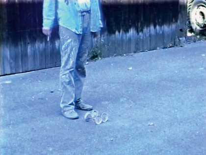 Patrick Frey Documentary on the making of Peter Fischli and David Weiss’s The Way Things Go 1987 still one