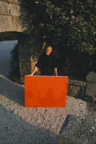 Patrick Heron at Eagles Nest, photographed by Delia Heron, c.1965 - (c) The Estate of Patrick Heron. All rights reserved, DACS 2018