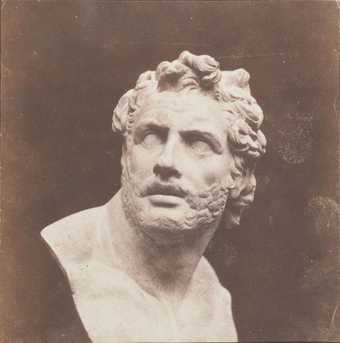 William Henry Fox Talbot Plaster Bust of Patroclus 1846 