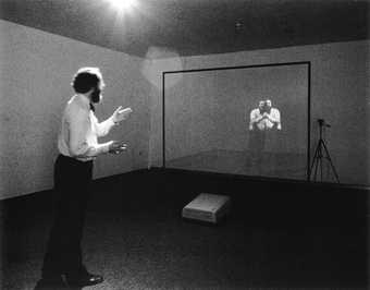 Peter Campus Interface Installation view at Kolnischer Kunstverein 1972