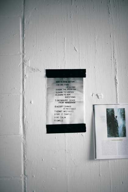 Peter Fischli and David Weiss How to Work Better 1991 Photocopy