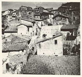 Photograph by Peter Lanyon of Anticoli Corrado 1953