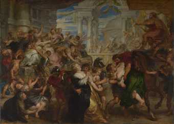 Peter Paul Rubens The Rape of the Sabine Women c.1635–40 