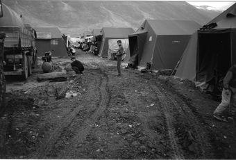 Kukës II refugee camp, Albania, April 1999