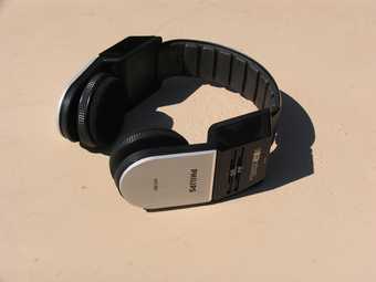 Philips headset used in Les Immatériaux 1985