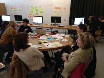 Group discussion on practice based research