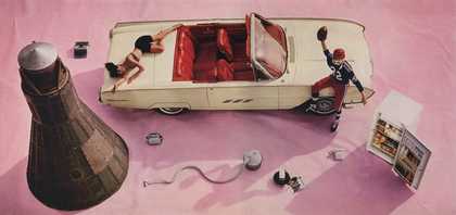 Richard Hamilton Photograph for the cover of Living Arts Magazine