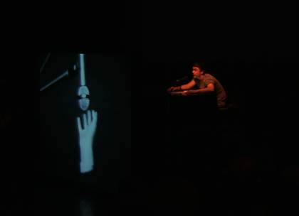 Gail Pickering, Not Yet, No Longer, performance at ICA, London, 2012. Image courtesy the artist.