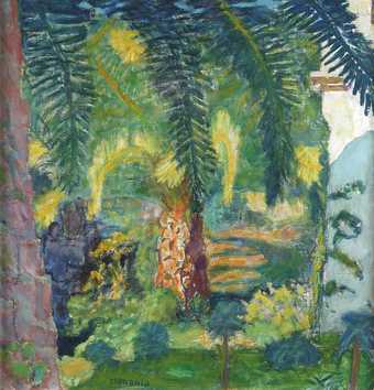 Pierre Bonnard, Palm Tree at Le Cannet, 1924, oil paint on canvas, 50 x 48 cm - Courtesy Manchester Art Gallery, UK / Bridgeman Images