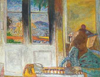 Pierre Bonnard, The French Window, 1932, oil paint on canvas, 86 x 112 cm - Private collection