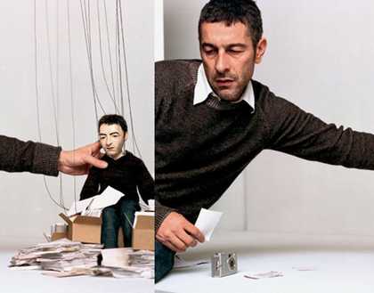 Pierre Huyghe This is not a time for dreaming 2004 Live puppet play and super 16 mm film, 24 minutes Film still
