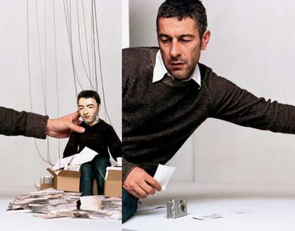 Pierre Huyghe This is not a time for dreaming 2004 Live puppet play and super 16 mm film, 24 minutes Film still