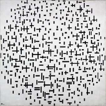 Piet Mondrian, Composition in Line 1916-17