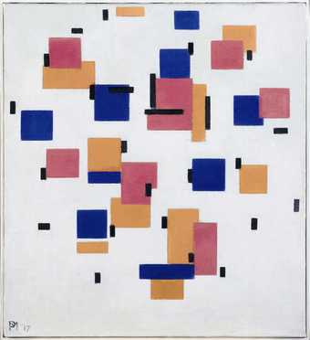 Piet Mondrian Compositie in Kleur B (Composition in Colour B) 1917
