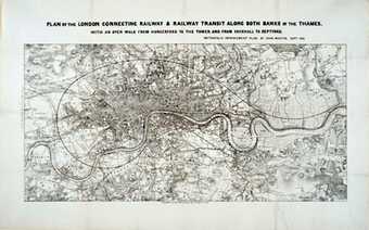 Plan of the London Connecting Railway... 1845