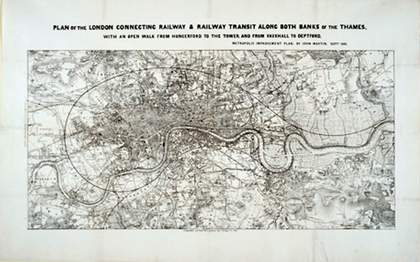 Plan of the London Connecting Railway... 1845