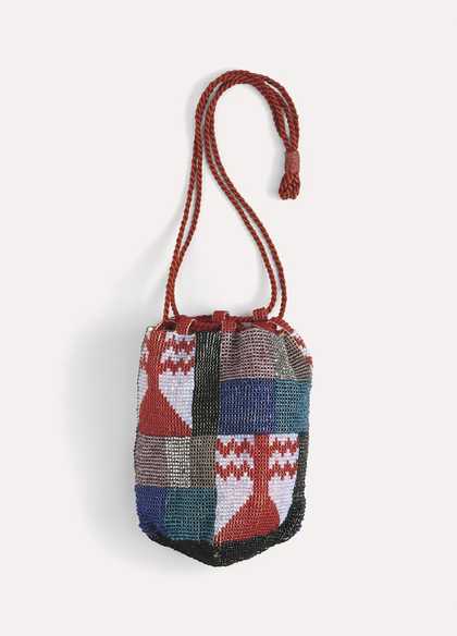 Sophie Taeuber-Arp Geometric Forms (beaded bag) 1918 Museum für Gestaltung, Zürcher Hochschule der Künste, Zurich. Decorative Arts Collection
