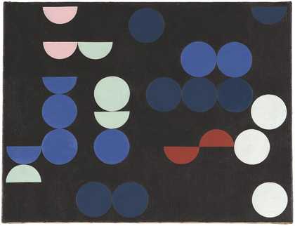 Sophie Taeuber-Arp Animated Circle Picture 1935 Albright-Knox Art Gallery, Buffalo, N.Y. Charles Clifton Fund