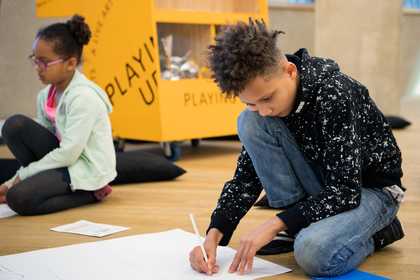 Photograph of the Playing Up event at Tate Britain