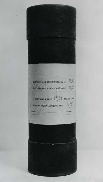 One of Piero Manzoni’s Lines, 1959
