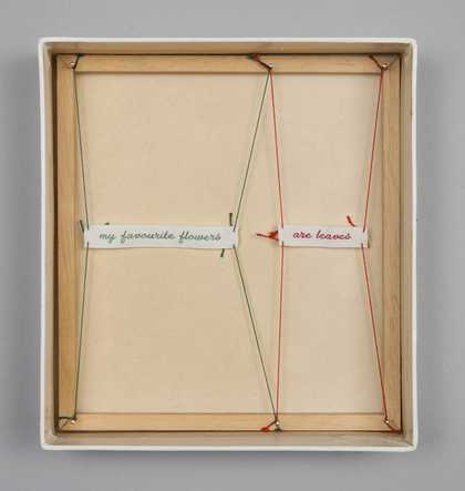 Simon Cutts Poinsettia Coracle Press, London 1975