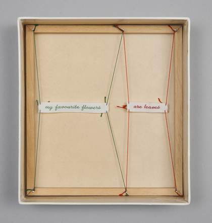 Simon Cutts Poinsettia Coracle Press, London 1975