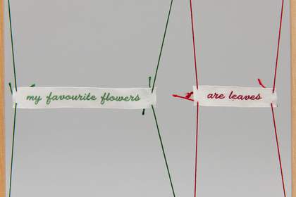 Simon Cutts Poinsettia Coracle Press, London 1975