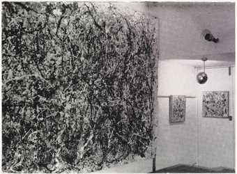 Installation view of Opposing Forces at the Institute of Contemporary Arts, London, 1953