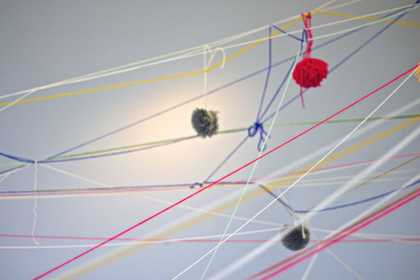 Coloured strings