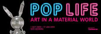 Pop Life exhibition banner