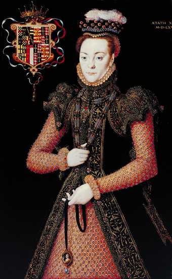 Hans Eworth Portrait of an Unknown Lady circa 1565-8