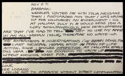 censored bits of text with black marker