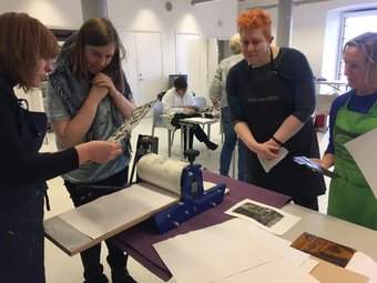 Printmaking workshop