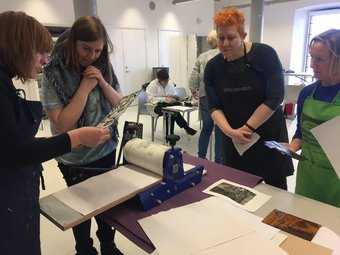 Printmaking workshop