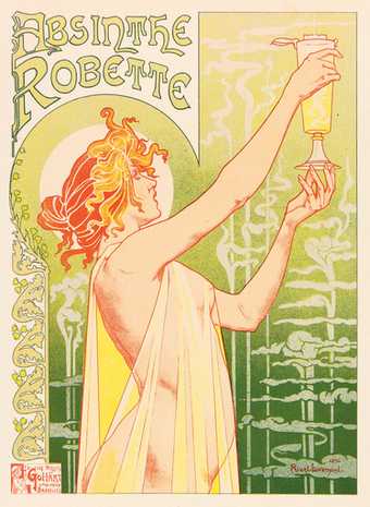 T Privat Livemont Poster for Absinthe Robette 1896